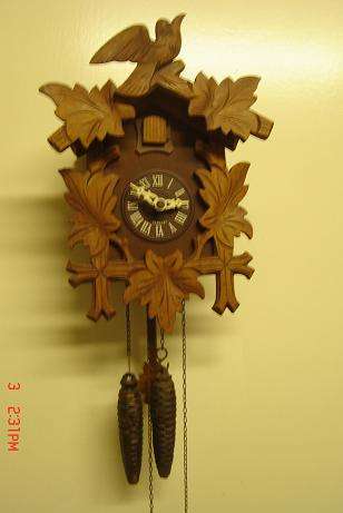 REGULA WEST GERMAN CUCKOO CLOCK, WORKING