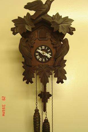 EARLY 60'S BLACK FOREST CUCKOO CLOCK