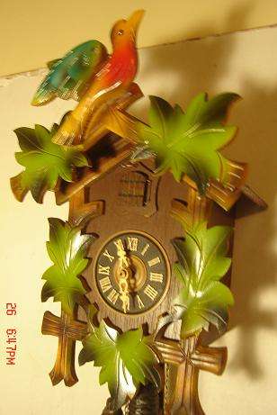 LOVELY COLOURFUL CUCKOO CLOCK