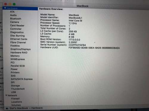 Apple MacBook 2015 Gold