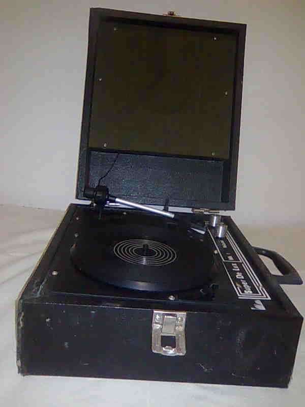 SCARCE -Not often on bob - 1950 Decca 50 black portable Grammarphone
