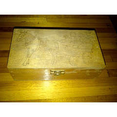 HIGHLY SOUGHT AFTER & Collectable Wooden Trincket Box
