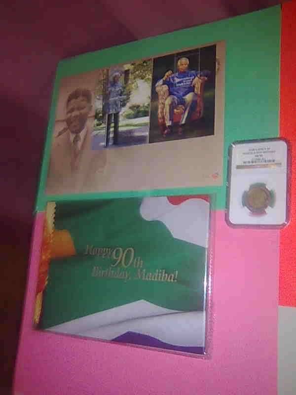 ## HAPPY 90TH BIRTHDAY  MANDELA ## Nice Combo /// Happy Bidding