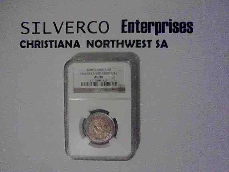 ## RARE ## ---Low population- 2008 R5 - AU50 ##NGC