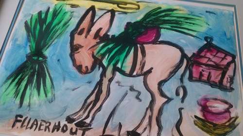 Massive Frans Claerhout Acrylic On Board, Signed and dated 2000 - Verified by Keith Johns Gallery