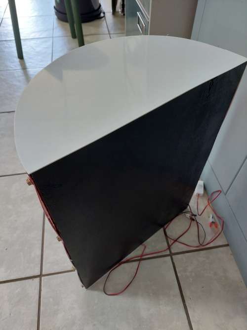 Curved TEXACO Lightbox untested 50cm x 40cm
