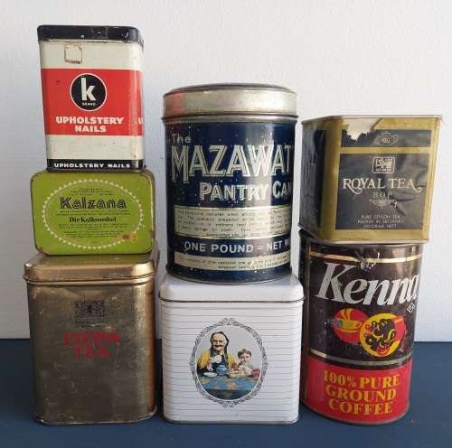 Mazawattee Tin Lot
