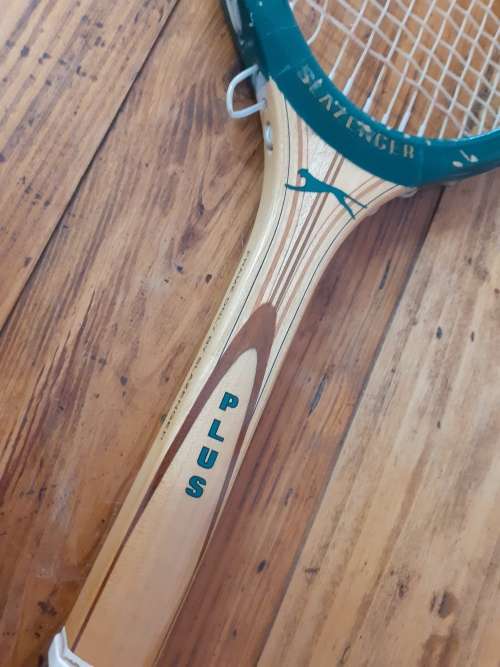Old Slazenger Plus Tennis Racket College Model