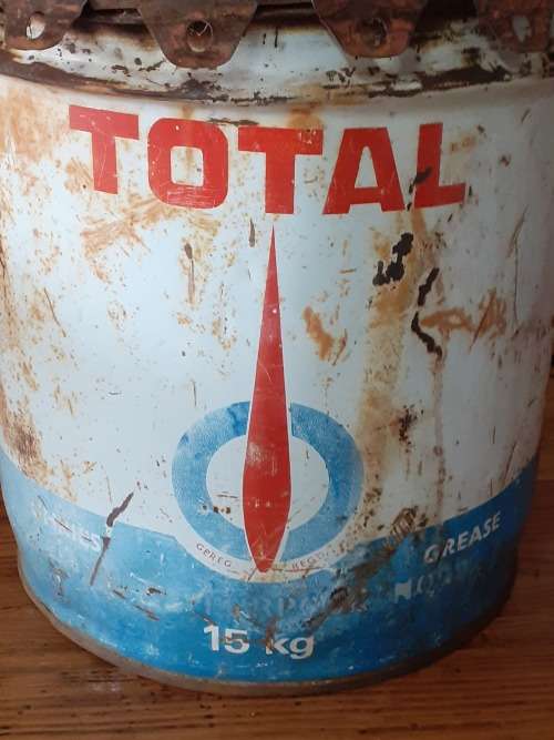 Vintage TOTAL 20L Tin