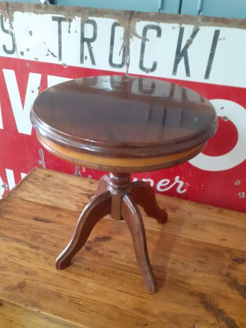 Old Imbuia Side Table