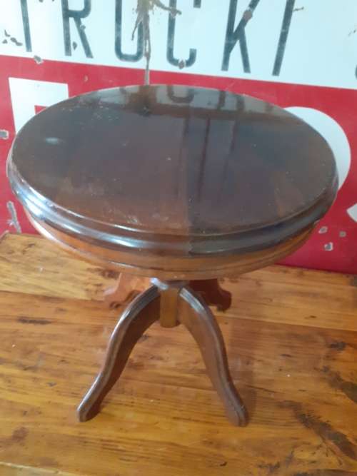 Old Imbuia Side Table