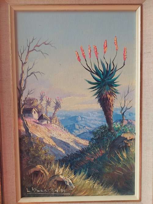 L. ALBERTYN ORIGINAL OIL - Landscape