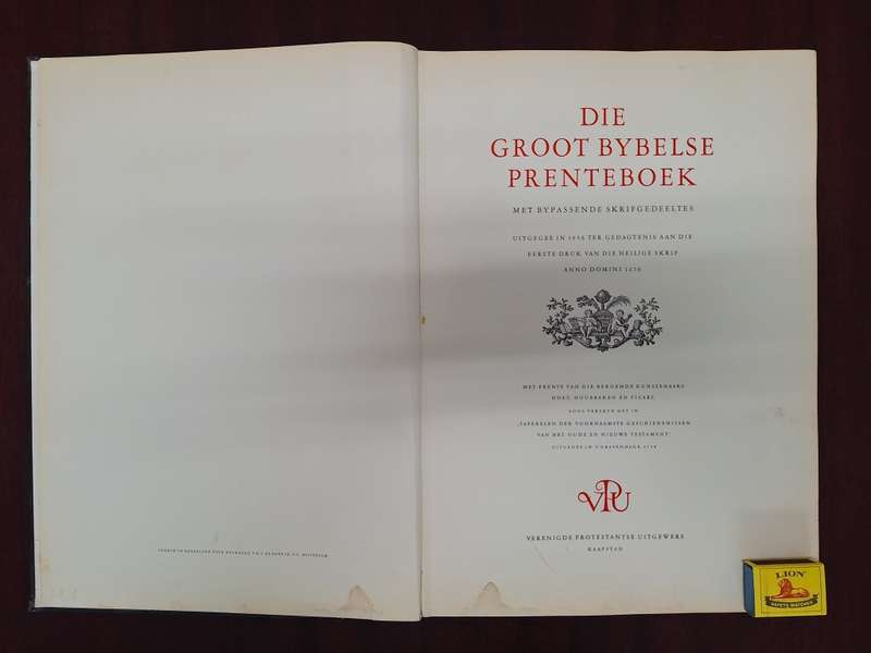 DIE GROOT BYBELSE PRENTEBOEK - MET BYPASSENDE SKRIFGEDEELTES
