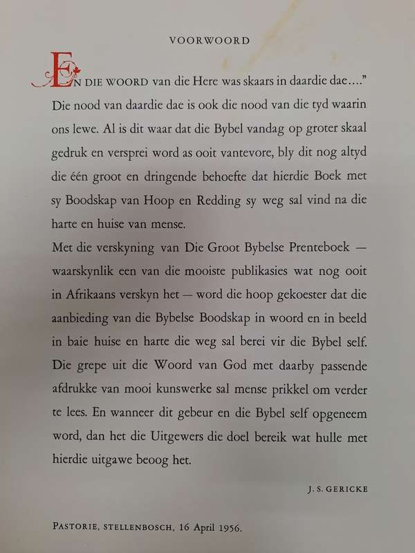 DIE GROOT BYBELSE PRENTEBOEK - MET BYPASSENDE SKRIFGEDEELTES