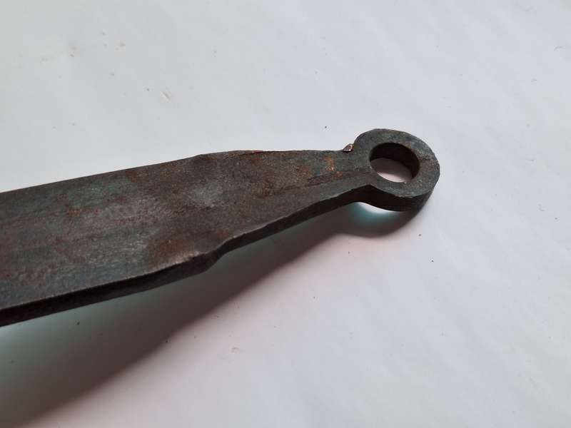 Large Long Handled Africana Copper Pot