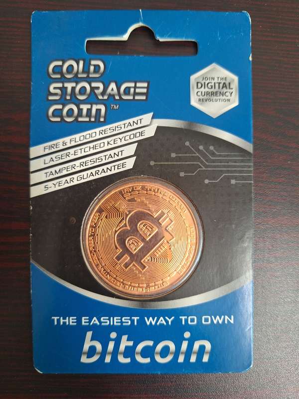 BITCOIN Cold Storage Coin