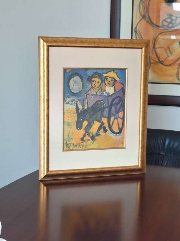 Frans Claerhout - Large calendar prints - professionally framed - 69 x 56