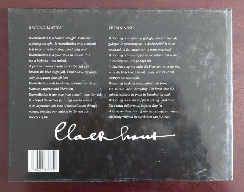 Frans Claerhout - RECONCILIATION / VERSOENING - Signed copy with sketch.