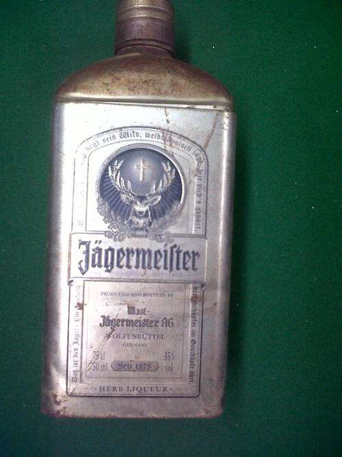 Old Jagermeister Canister