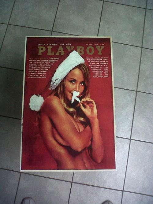 Playboy 1970 Vintage Style Sign