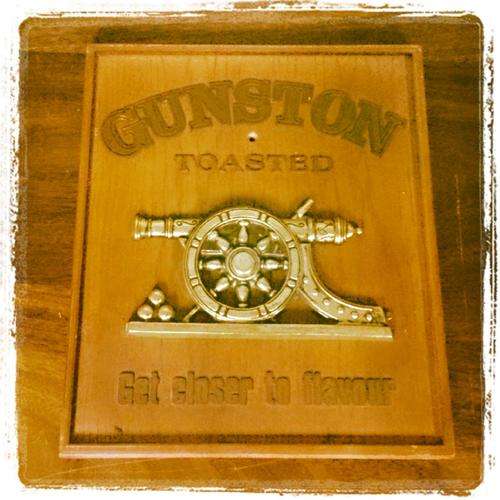 Original Gunston Wall Advert