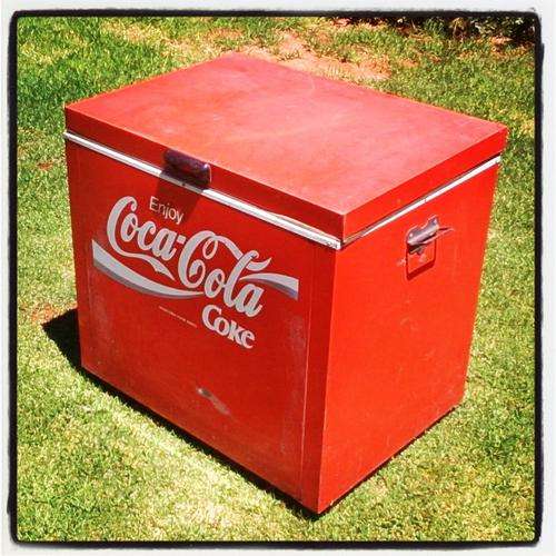 100% Orignal Coca Cola Ice Box