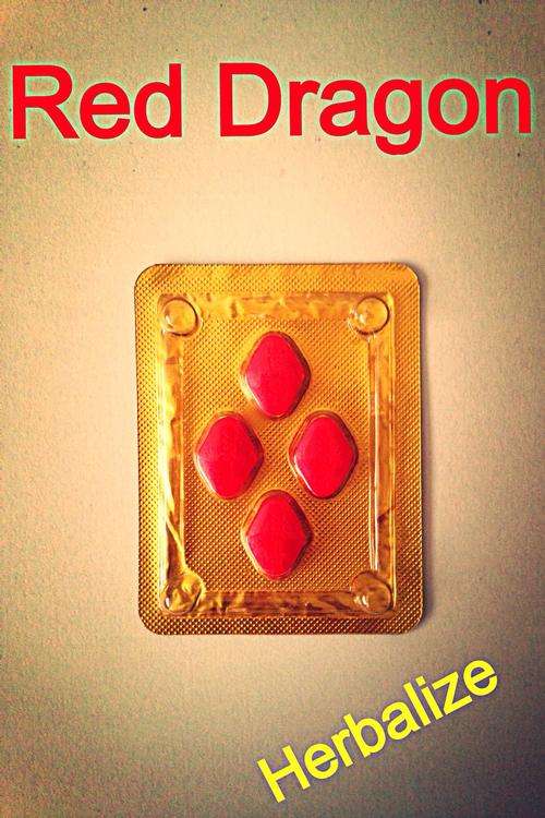 red dragon-SUPER STRONG 1 blister 4 tablets