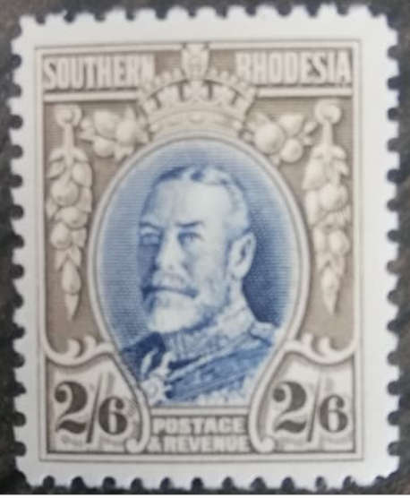 Southern Rhodesia - Kings Head 2/6s