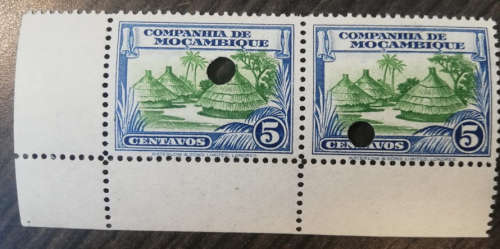Companhia De Mocambique - Centavos 5 Proof Pair - Mint NH