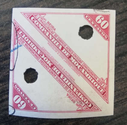 Companhia De Mocambique - Centavos 60  Proof Pair - Mint NH