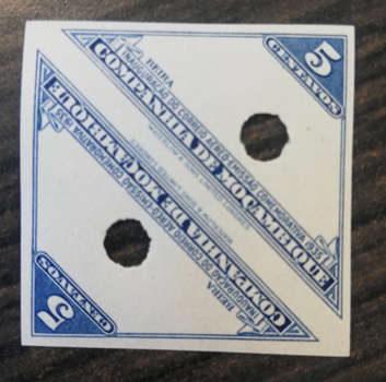 Companhia De Mocambique - Centavos 5 Proof Pair - Mint NH