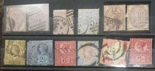 Great Britain - QV Stamp Lot
