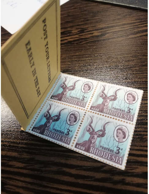 Rhodesia - Booklet 3d Mint