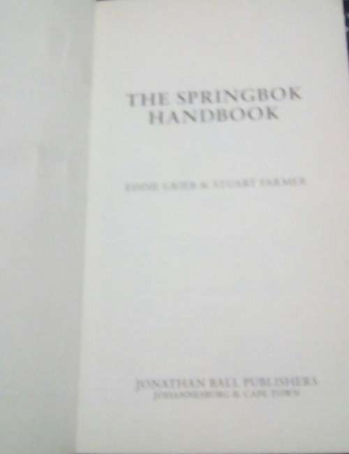 The Springbok Handbook