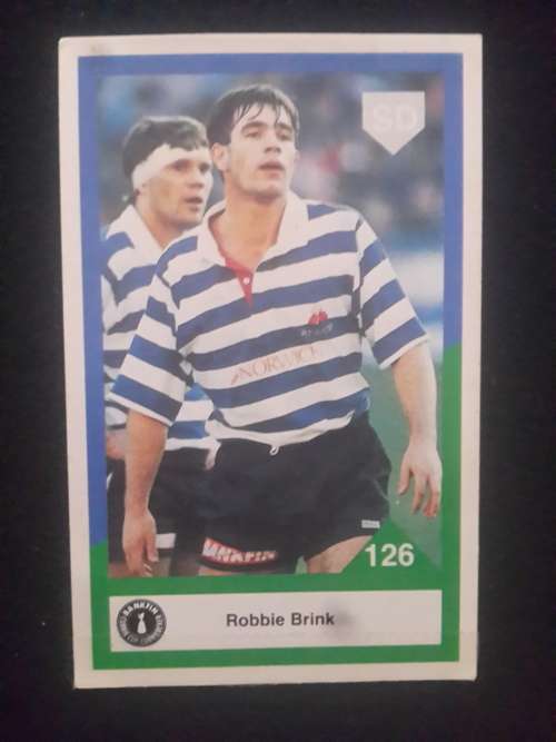 1992 Sports Deck Trading Card # 126 Robbie Brink