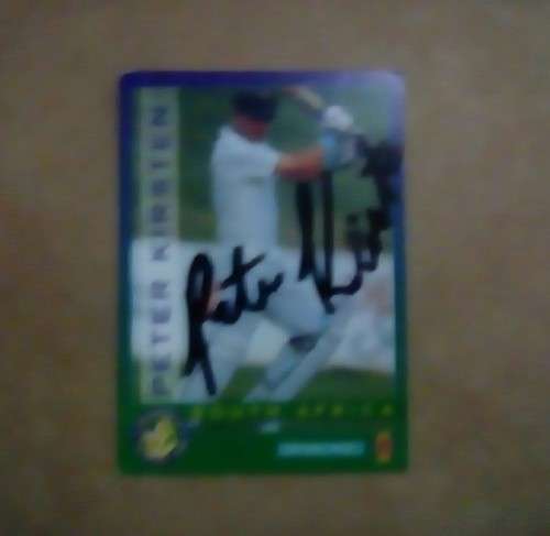 Peter Kirsten - Trading Card - Signed