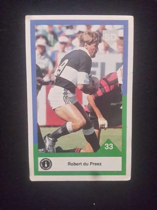 1992 Sports Deck Trading Card # 32 Robert du Preez