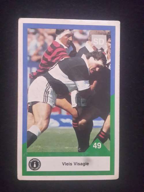 1992 Sports Deck Trading Cards # 49 Vleis Visagie