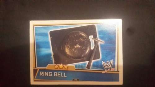 2013 Slam Attax WWE Superstars Trading Cards # 176 Ring bell