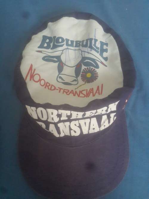 Blou Bulle NTVL Cap - Signed by Adolf Malan