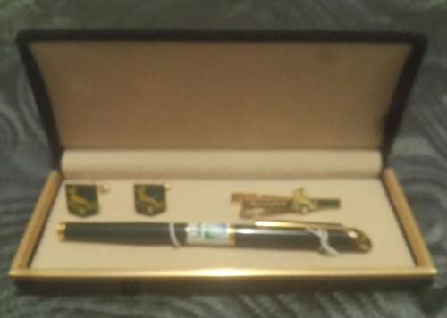 Rare Collectors Item RWC 1995 Springboks  Pen , Tie Pin & Cufflinks