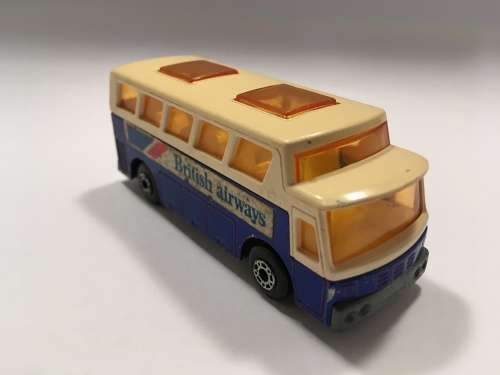 Matchbox - AIRPORT COATCH - SUPERFAST NO.65 - BRITISH AIRWAYS
