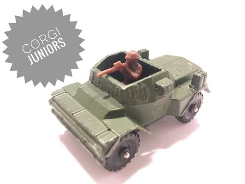 CORGI JUNIORS - DAIMLER SCOUT CAR