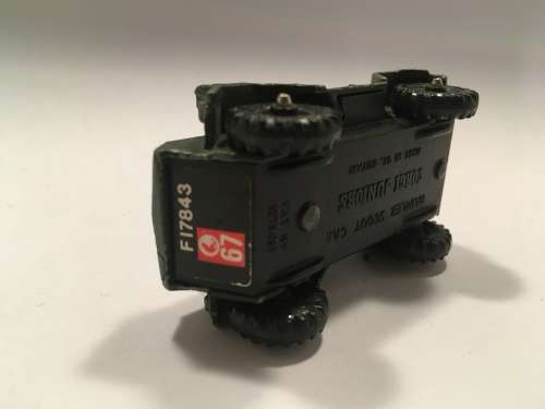 CORGI JUNIORS - DAIMLER SCOUT CAR