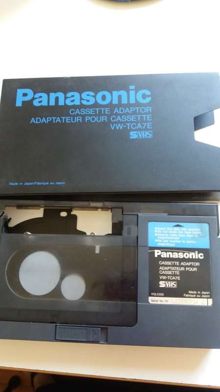 Panasonic Casette Adapter VHS
