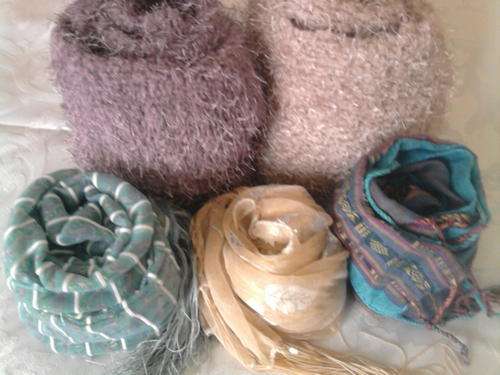 5 scarves