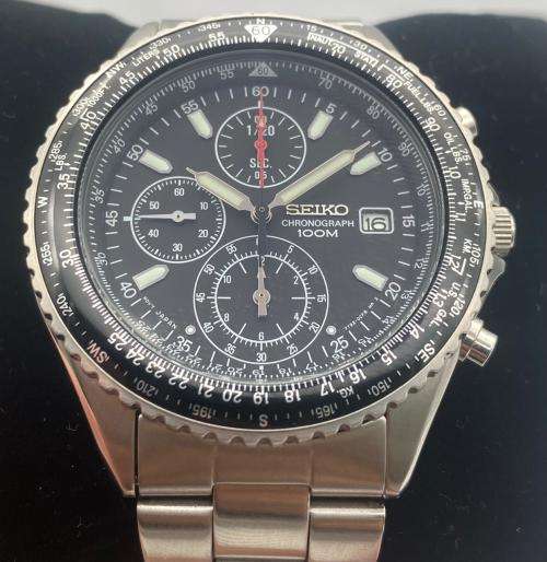 Seiko Flight Master Pilot Mens watch