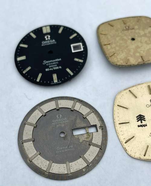 Collection of Omega dials