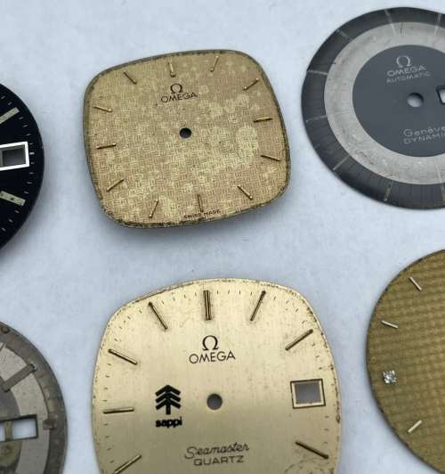 Collection of Omega dials