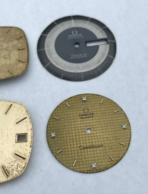 Collection of Omega dials